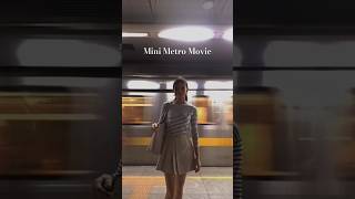 Mini Metro Movie whatiworelastweek delhimetro fashion whatiworetowork ootd metro [upl. by Gnilrad]