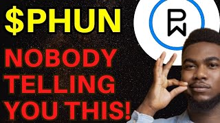 PHUN Stock TUESDAY TARGETS upcoming week alert PHUN stock email marketing software [upl. by Singer]