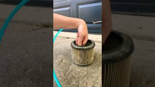 Air Filter Cleaning Tip homediy asmrsounds diyhacks [upl. by Jacquelynn]