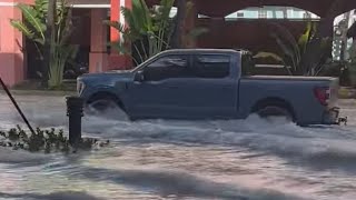 Fort Myers Florida flooding  live cam hurricane helene [upl. by Buckie199]