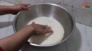 পারফেক্ট পিজা ডো তৈরি  How To Make Perfect Pizza Dough At Home [upl. by Kallman]