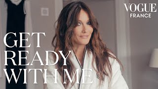 Carla Bruni Gets Ready For The Met Gala  Vogue France [upl. by Derry]