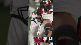 Buccaneers game winning field goal in OT after panthers fumble Panthers vs buccaneers shorts nfl [upl. by Guendolen]