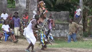 Grebo Traditional War Dance in Liberia [upl. by Ignacia457]