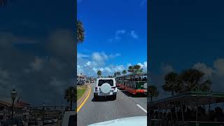 Driving through St Augustine Florida [upl. by Nylkaj]