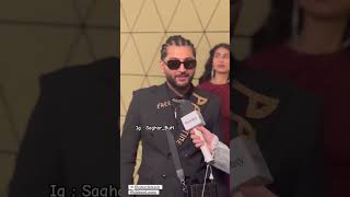 Bilal Saeed wrote Free Palestine above his coat at the Hum Style Award 2024 bilalsaeed kuku [upl. by Garin652]