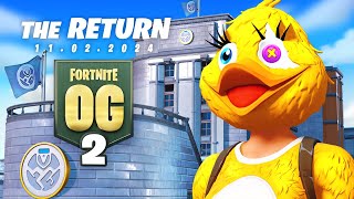 Alle GEHEIMEN Over OG FORTNITE CHAPTER 2 UPDATE [upl. by Anihc792]