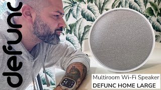 DEFUNC HOME Large  The Best Stream Music with Multiroom WiFi Speaker  Powerful Sound [upl. by Raamaj]