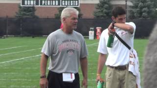 ELEVENWARRIORSCOM Kerry Coombs motivating  Aug 7 2013 [upl. by Ahlgren1]