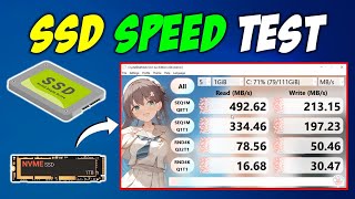 How to Check SSD Speed in Windows 11  SSD Read or Write Speed Test [upl. by Enella687]