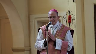 Sermon de Mgr Tissier de Mallerais à Flavigny le 22 mars 2020 Dimanche de Lætare [upl. by Ashlin]