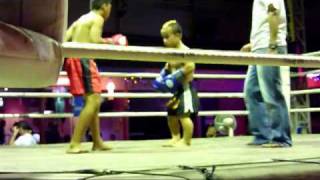 12 Year Old Boy vs Little Person Muay Thai  Is this legal [upl. by Yesoj]