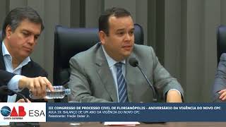 ESA  III CONGRESSO DE PROCESSO CIVIL DE FLORIANÓPOLIS  Parte 19 [upl. by Nitsrik]