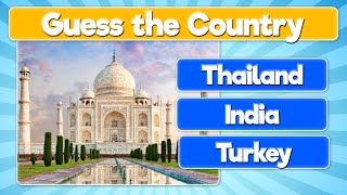 Guess the Country by the Landmark  Where is the Landmark Quiz [upl. by Carrol]