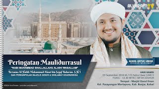 Peringatan Maulidurrasul SAW  Majelis Khairunnisa Pasayangan 19092024 [upl. by Pernas380]