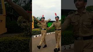 Ncc Cadets Shri Krishna University nccarmy ncc nccvlogs armytraining army assamrifles police [upl. by Wsan]