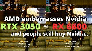 Best GPU under 200 in 2024 RTX 3050 vs RX 6600 The Ultimate Comparison [upl. by Ttsepmet]