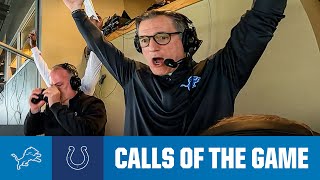 Calls of the Game Detroit extends win streak to 9 after a 246 win in Indianapolis  Lions at Colts [upl. by Nosinned224]