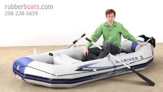 The New Intex Mariner 3 Inflatable Raft [upl. by Idram]