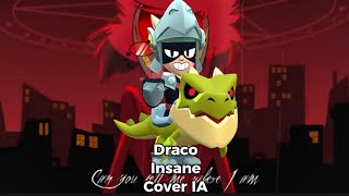 Draco Cantando Insane  Alastor Hazbin Hotel Cover IA [upl. by Anitsyrk976]