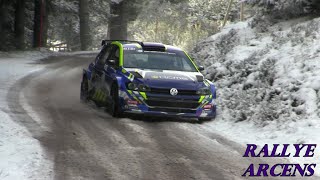 Test Monte Carlo 2022 JeanMichel RAOUX Polo GTI RC2 Rally2 [upl. by Ynnelg921]