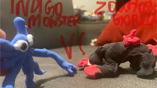 Indigo Rainbow Friends Vs Zoochosis Gorilla [upl. by Werdma]