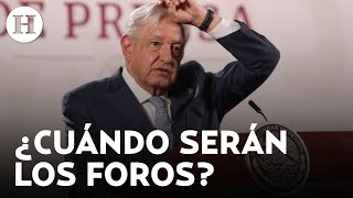 Se aprueba el calendario para los foros de la Reforma al Poder Judicial ¿Cuándo se realizarán [upl. by Orthman]