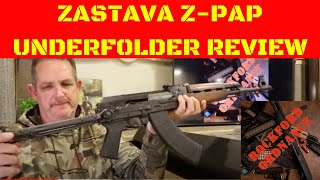 THE NEW ZASTAVA ZPAP UNDERFOLDER YUGO M70 REVIEW [upl. by Annawak]