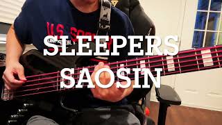 Sleepers  Saosin Bass playthrough only vocal included [upl. by Lotty]