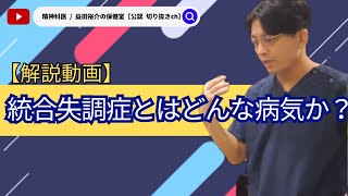 【解説動画】統合失調症とはどんな病気か？ [upl. by Anelas78]