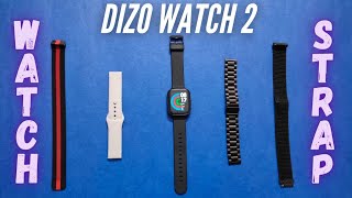 Dizo Watch 2 Strap Realme Watch2 Strap TAGG Verve Plus Strap ⚡ Best 20MM Straps for Smartwatch [upl. by Favien136]