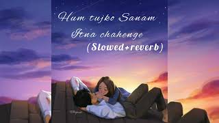 Hum tujko Sanam itna chahenge ll slowed reverb ll use headphones 🎧 [upl. by Bancroft]