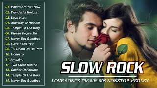 Slow Rock Nonstop Medley 💕 Best Slow Rock Love Songs of The 70s 80s 90s 💕 Nonstop Old Love Songs [upl. by Maurise488]