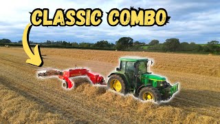 CLASSIC WELGER SMALL SQUARE BALER  old school farming [upl. by Rhee775]