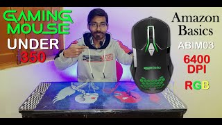 Budget Gaming Wired Mouse Amazon Basics RGB [upl. by Ormsby616]