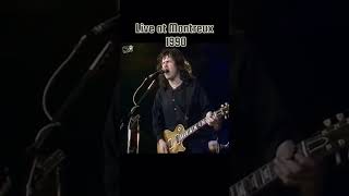 Gary Moore quotLive at Montreux 1990 quot blues live garymoore guitar shortvideo videos [upl. by Eecats]