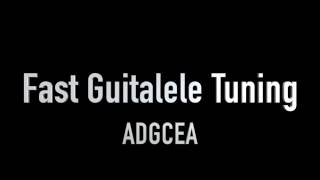 ADGCEA Tuning  Fast Guitalele Tuning [upl. by Attennaj]