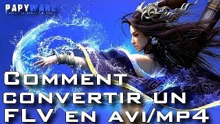 ★TUTO★ Convertir un fichier FLV dans un autre format vidéo [upl. by Levitt272]