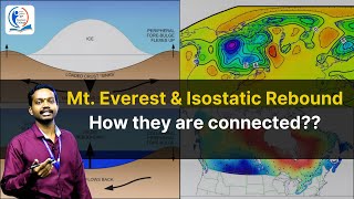 How Isostatic Rebound and increase of Mt Everest height are interconnected  KP 21st Century IAS [upl. by Bruyn]