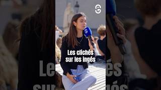 C’est quoi ton cliché sur les ingés  lycee etudiant microtrottoir orientation [upl. by Yemarej]