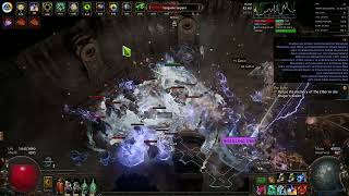 PoE 325 Lightning Strike  Warden showcase t17 [upl. by Netsyrc]