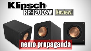 They nailed it Klipsch RP1200SW Subwoofer Review [upl. by Egoreg109]