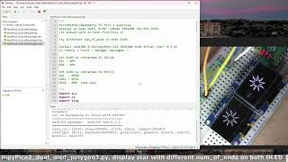 Raspberry Pi Pico 2 RP2350MicroPython display on two OLED SSD1306 I2C and SPI [upl. by Cyna]