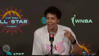 Cheryl Miller on Coaching the WNBA AllStars Leagues Rise Caitlin Clark amp Angel Reese Team USA [upl. by Nodnarb]