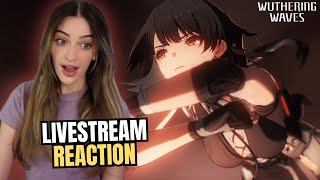 ALL THE RELEASE DETAILS Wuthering Waves Reveal Livestream FULL REACTION [upl. by Aidni]