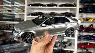 Review MercedesBenz C63 AMG silver 118 by GT Spirit [upl. by Tehcac346]