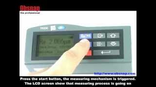 Surface Roughness Tester TIME3200 TR200 at Obsnap Instruments [upl. by Jaquiss]