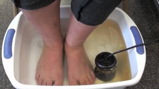 FOOT DETOXIFICATION with Foot Spa [upl. by Kluge489]