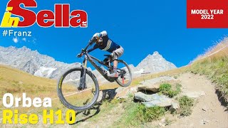 Test Orbea Rise H10 in alluminio questo motore Shimano EP8RS quotvolaquot [upl. by Enner]