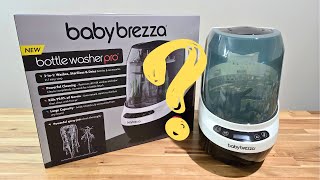 Can It Clean Bottles Well  Unbox amp Test The Baby Brezza Bottle Washer Pro [upl. by Hrutkay]